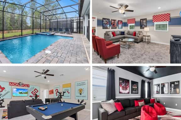 Monopoly Game Room | Theater | 4 Miles Disney 2707 - Image 1