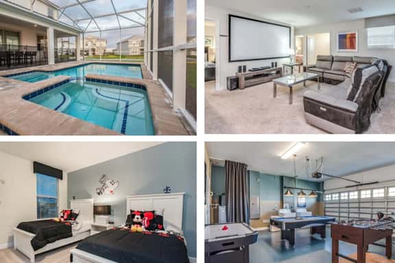 SE Facing Pool | Gameroom | Lazy River | Disney 9000 - Image 1