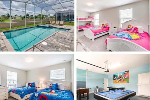 South Pool | Game Room | Waterpark | Disney 1672 - Image 1
