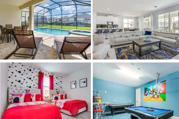 Disney Theme | Game Room | Pool & Spa | Disney 1791 - Image 1