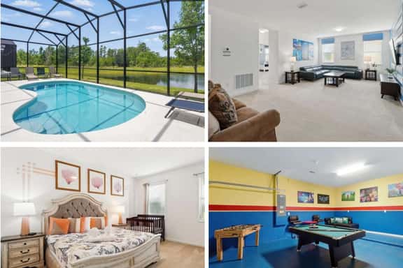 Game Room | Lake View | Private Pool | Disney 2576 - Image 1