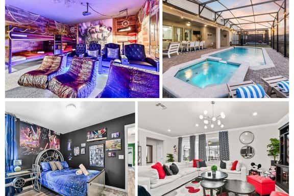 Themed Rooms | Theater | Waterpark | Pool 2166 - Image 1