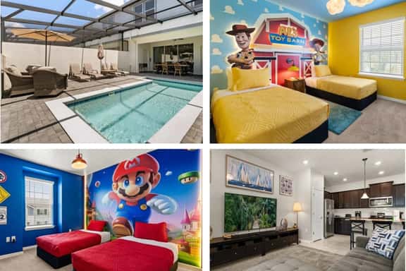 Mario Kart | Toy Story | Pool | Near Disney 7459 - Image 1