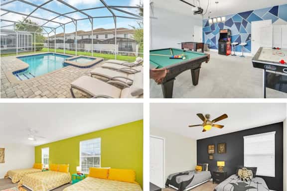 South Pool | Game Room | Waterpark | Disney 9036 - Image 1