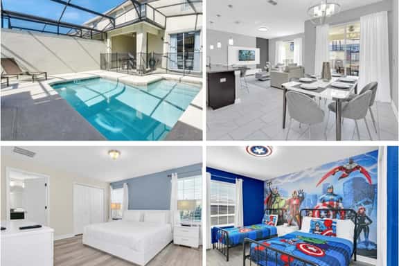 Marvel | Mickey | Splash Pool | 4 Miles Disney 4876 - Image 1