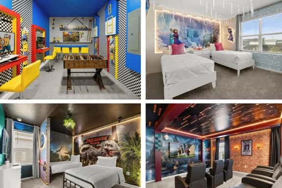 Frozen & Jurassic Room | Theater | Pool & Spa 9120 - Image 1