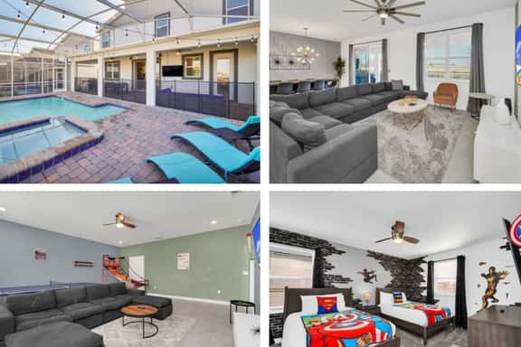 Gameroom | Pool Spa | Waterpark | Near Disney-9282 - Image 1