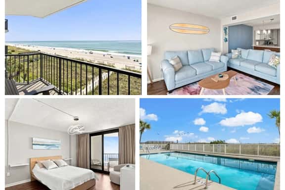 Direct Oceanfront - Pool - North Myrtle Beach 2101 - Image 1