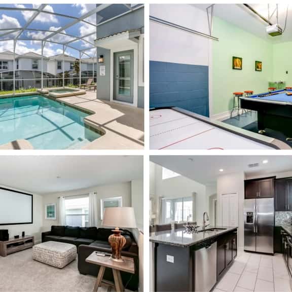 Projection Screen | Pool & Spa | Near Disney 1585 - Image 1