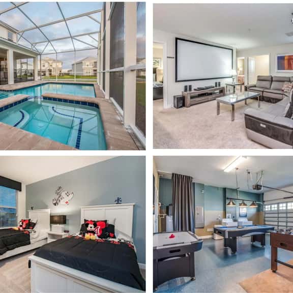 SE Facing Pool | Gameroom | Lazy River | Disney 9000 - Image 1