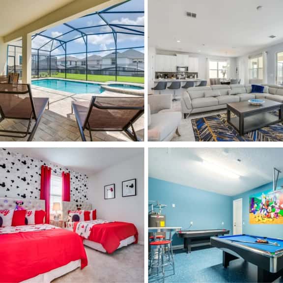 Disney Theme | Game Room | Pool & Spa | Disney 1791 - Image 1