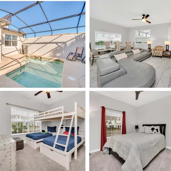 Private Splash Pool | Lazy River | Near Disney 8978 - Image 1