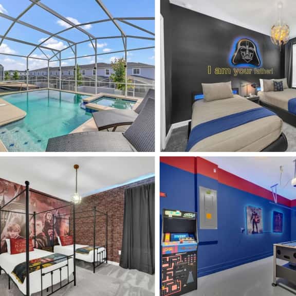 Harry Potter | Star Wars | Gameroom | Pool Spa 1117 - Image 1