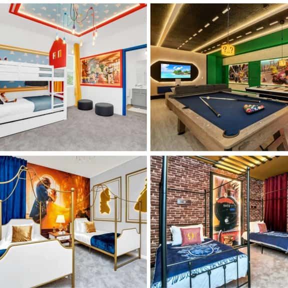 Themed Rooms | Mario Kart | Private Pool | Disney - Image 1