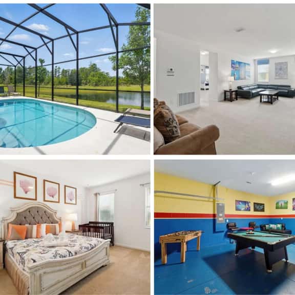Game Room | Lake View | Private Pool | Disney 2576 - Image 1