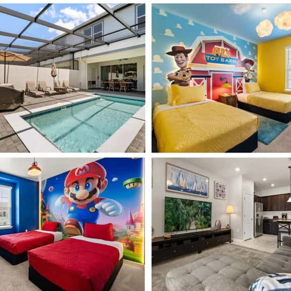 Mario Kart | Toy Story | Pool | Near Disney 7459 - Image 1