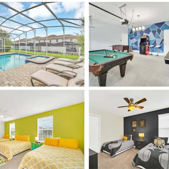 South Pool | Game Room | Waterpark | Disney 9036 - Image 1