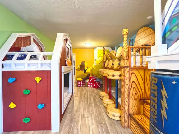 2-Story Slide | Theater | Rock Wall | Disney 3229 - Image 5
