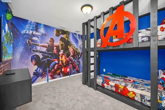 Big Screen! Game Room! Resort 7 mi 2 Disney! 4297 - Image 3