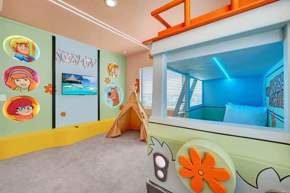 2 Story Slide! Many Themed Bunks! 6 Mi 2 Disney! 6283 - Image 3