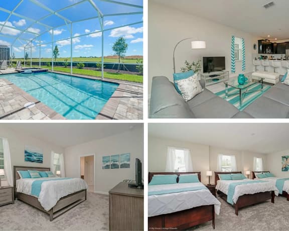 Rear Pool Privacy! Coastal! 9 Mi 2 Disney 891 - Image 1