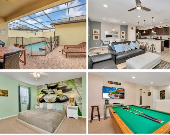 Pool Table! Lazy River! Resort 6 mi 2 Disney! 9045 - Image 1