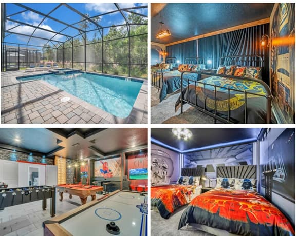 Hogwarts! Hero Game Room-Resort 6 mi 2 Disney-2826 - Image 1