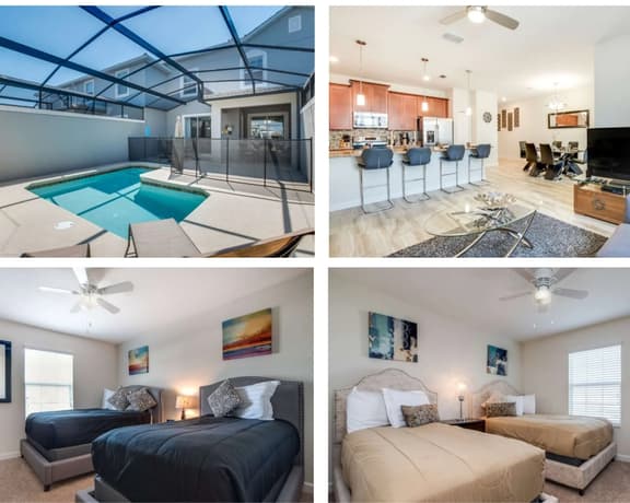 Rear Privacy! Waterpark 9 Mi 2 Disney! 9023 - Image 1