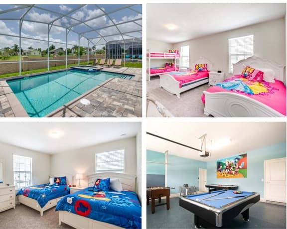 South Pool | Game Room | Waterpark | Disney 1672 - Image 1