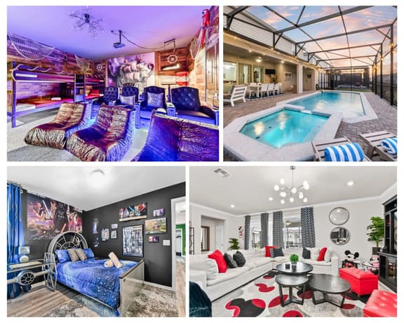 Themed Rooms | Theater | Waterpark | Pool 2166 - Image 1