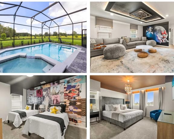 Mega! Private Pool! Resort 8 mi 2 Disney! 15859 - Image 1