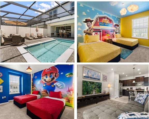 Mario & Toy Story! Pool! Resort 8 mi 2 Disney-7459 - Image 1