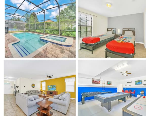 Gameroom | Pool Spa | Waterpark | Near Disney 1422 - Image 1