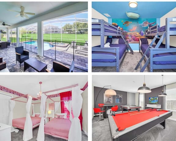 Mega Mansion! Themed! Resort 9 Mi 2 Disney-9040 - Image 1